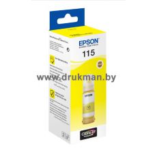 Чернила (О) 115 для Epson L8160, L8180, Yellow (C13T07D44A)